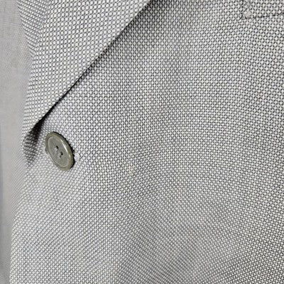 Georgio Giovanno Grey Wool Blend 3 Button Ventless Notch Blazer Sport Coat 43R