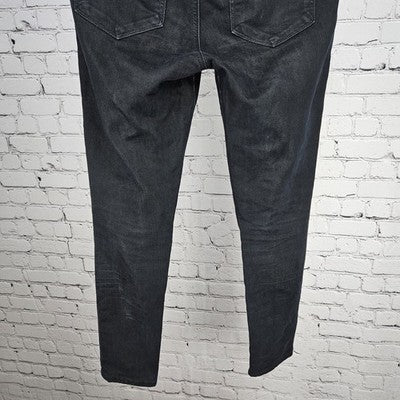 Paige Blue Denim Skyline 4-Way Comfort Stretch XLA Skinny Jeans USA 27 (28x28)