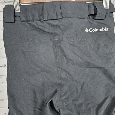 Columbia Black Omni Tech Insulated Snow Ski Cargo Pockets Pants Kids Small S 8