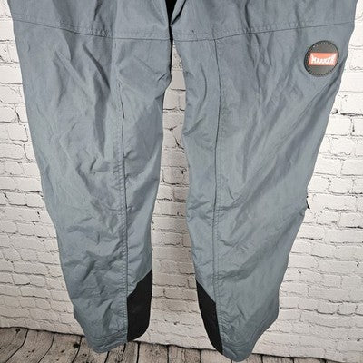 Marker Grey Zipped Pockets Straight Leg Snowboard Ski Pants Medium M (33x29)