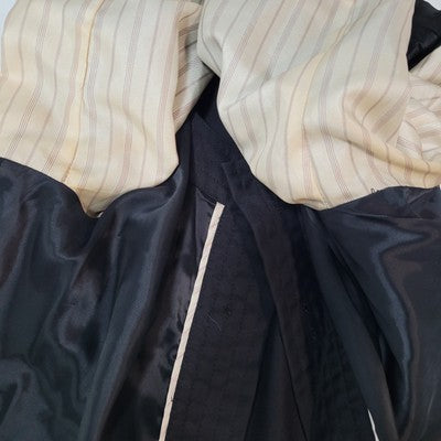 J. CREW Black 100% Wool Super 120's Lightweight Buttoned Lined Jacket Size 4