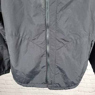 Whites Canada Black Insulated Fleece Lined Removable Sleeves Full Zip Jacket XL