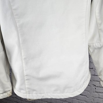 Auclair Ivory Waterproof Breathable Full Zip Stand Up Collar Jacket Large L