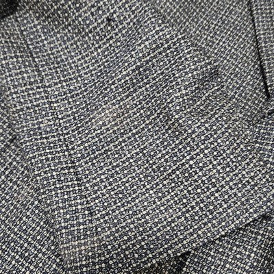 Daniel Hechter Black 100% Worsted Wool 2 Button Notch Blazer Sport Coat 48L