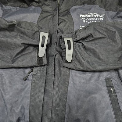 57th Presidential Inauguration USA Obama Biden Staff Black Hooded Jacket Large L