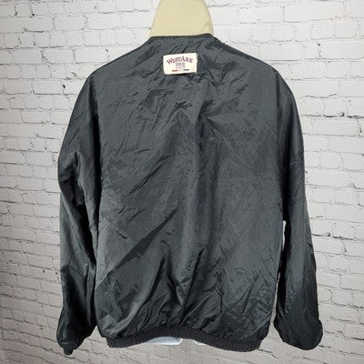 VTG WestArk Arlington GM Truck Assembly Black Beige Collar Zipped Jacket USA 3XL