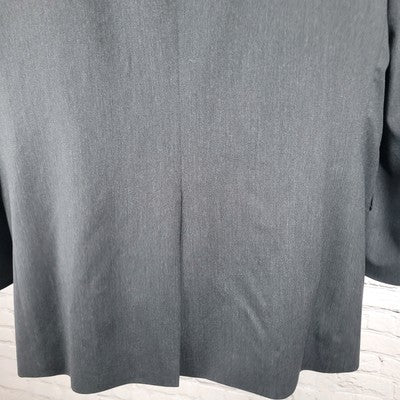Jos A Bank Dark Grey 100% Wool Signature 2 Button Blazer Sport Coat Size 48L