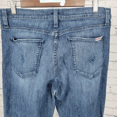 Hudson Blue Denim Blair High Rise Super Skinny Stretch Jeans Size 31 (31x28)