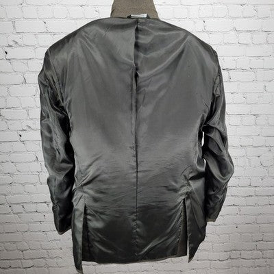 Pronto Uomo Brown 2 Button Double Vented Notch Blazer Sport Coat 44L