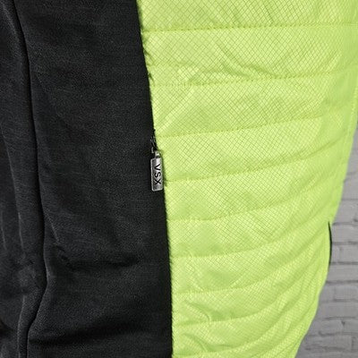 VSX Victoria's Secret Green Thermo Lite Pro Stand Up Collar Zip Vest Large L