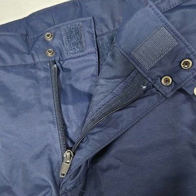 Columbia Navy Omni Tech Waterproof Breathable Snow Ski Pants Small (32x31)