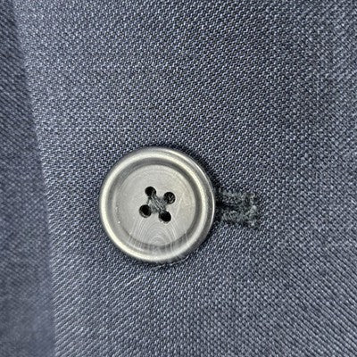 Pronto Uomo Navy 100% Wool Platinum 2 Button Vented Notch Blazer Sport Coat 44R