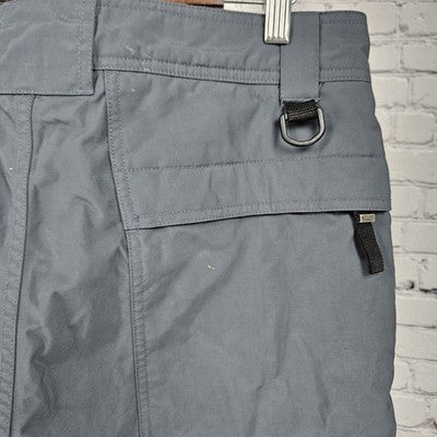 Marker Grey Zipped Pockets Straight Leg Snowboard Ski Pants Medium M (33x29)