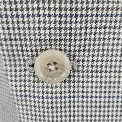 Michael Kors Beige Houndstooth 2 Button Vented Notch Blazer Sport Coat 42R