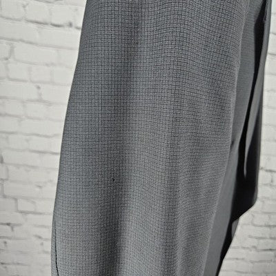 VTG Hart Schaffner Marx Grey 100% Wool 2 Button Vented Blazer Sport Coat USA 44R