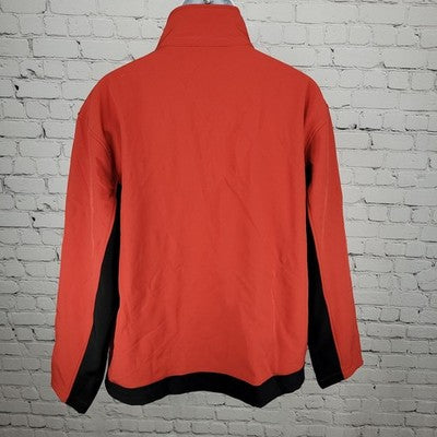 Golden Gate National Parks Conservancy Red Fleece Lined Stretch Jacket Size 2XL
