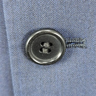Ricardo Almeida Navy 100% Wool Felipe Pontes 2 Button Blazer Sport Coat 54 US 44
