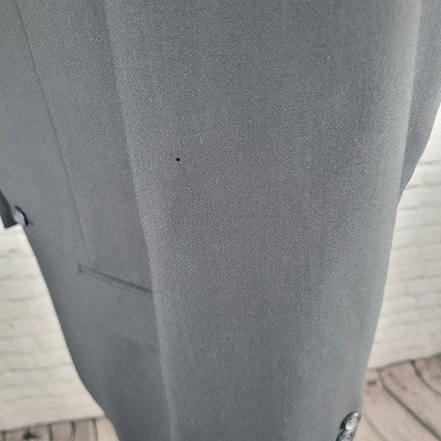 Joseph & Feiss Black 100% Wool Comfort Stretch 2 Button Blazer Sport Coat 38R