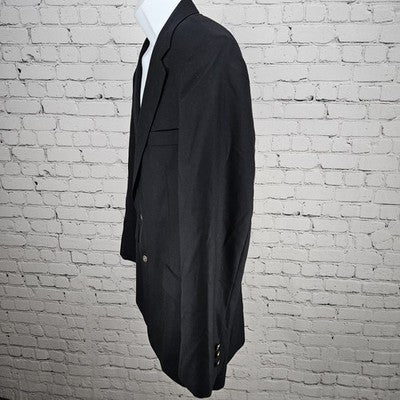 Brooks Brothers Navy 100% Wool Loro Piana Brookwood 2 Button Notch Blazer 42R