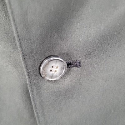 Wall Street Collection Grey 3 Button Notch Blazer Sport Coat USA Made Size 44R