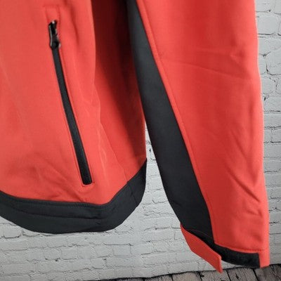 Golden Gate National Parks Conservancy Red Fleece Lined Stretch Jacket Size 2XL