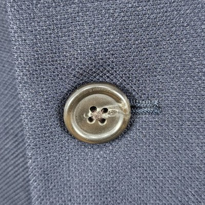 VTG Ralph Ralph Lauren Navy 100% Wool 2 Button Notch Blazer Sport Coat 42R