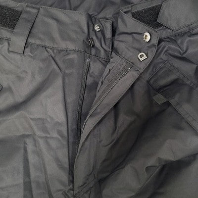 Wulful Black Adjustable Waist Cargo Snow Ski Straight Pants Size Large (33x32)