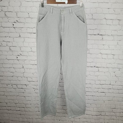 Full Tilt Grey Twill High Rise Straight Leg Carpenter Jeans Size 25 (25x31)