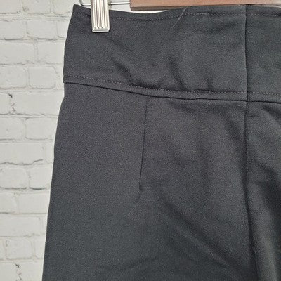 VTG Head Skiwear Schoeller Black Wool Blend Stirrup Ski Snow Pants 10 (26x26)