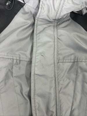 Colorado Grey Black Canvas Shoulder Hideable Hood Zip Pockets Light Jacket XXXL