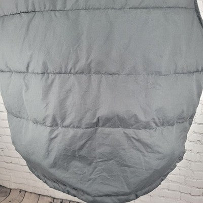 The Foundry Grey Insulated Full Zip Snap Pockets Lightweight Vest Gilet 2XL