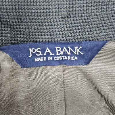 Jos A Bank Green 100% Wool Business Express 2 Button Blazer Sport Coat 42S