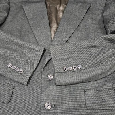 Jos A Bank Green 100% Wool Business Express 2 Button Blazer Sport Coat 42S