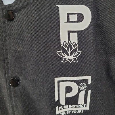 Pure Instinct Motor Club Black Snap Limited Edition Racing Jacket Large L