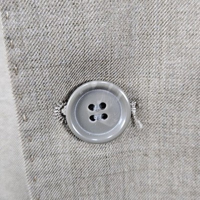 Earvin Magic Johnson Tan Signature Fine Italian Cloth Peak Blazer Sport Coat 44L