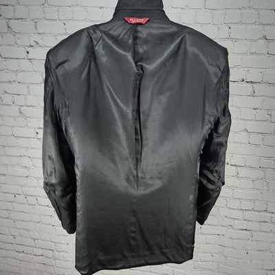 Jos A Bank Black Cashmere Wool Lanerossi Italian Corporate Collection Blazer 39R