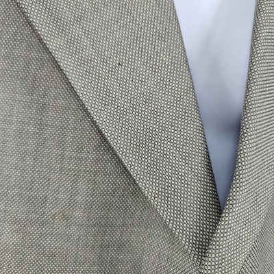 Georgio Giovanno Grey Wool Blend 3 Button Ventless Notch Blazer Sport Coat 43R