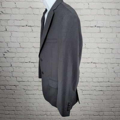 Joseph Jos A Bank Charcoal Metropolitan Wool Slim Fit 2 Button Notch Blazer 40S