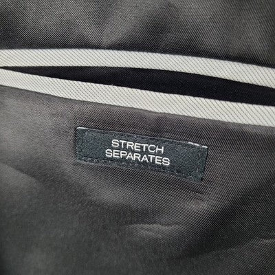 AWEAR2 Kenneth Cole Grey Stretch 2 Button Notch Blazer Sport Coat Size 42L