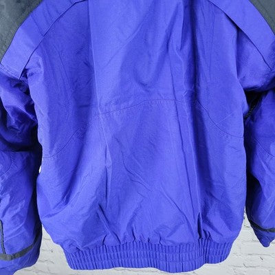 VTG Tyrolia By Head Blue Celtech Waterproof Hooded Insulated Ski Jacket Large L