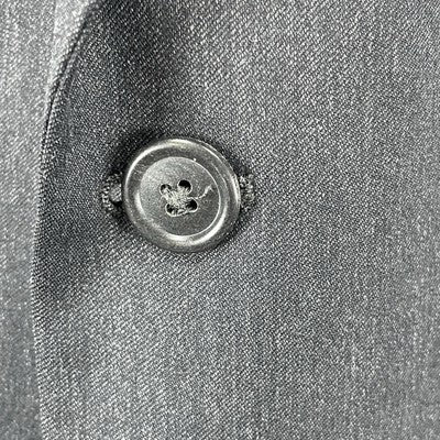Jos A Bank Charcoal Grey 100% Wool 2 Button Vented Blazer Sport Coat Size 44L