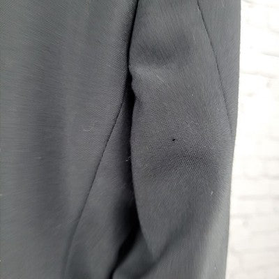 Joseph & Feiss Black 100% Wool Comfort Stretch 2 Button Blazer Sport Coat 38R