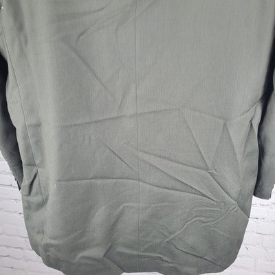 Vito Rufolo Green Wool Comero Super 100's 2 Button Blazer Sport Coat Italy 46R