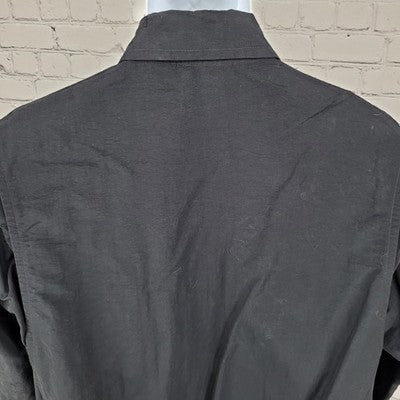 Alto Lakes Golf & Country Club Black Nylon Zip Windbreaker Jacket Size Large L