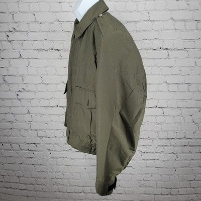 VTG Horace Small Apparel Co Green Thinsulate Full Zip Military Jacket USA 42R