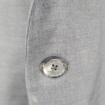 Joseph Abboud Grey 100% Wool Super 110's Blazer Sport Coat USA Made Size 52R