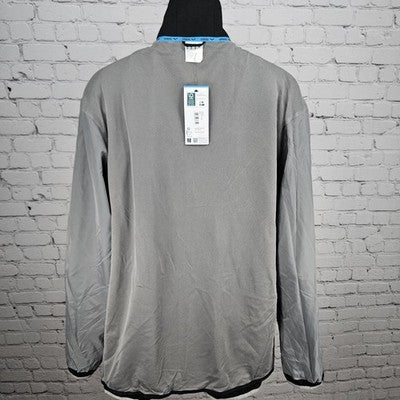 Longhorn Aquatics UT Black Full Zip Mesh Lined Logo Windbreaker Jacket 3XL