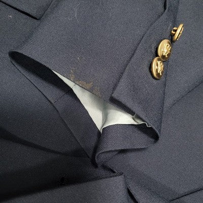 Jack Nicklaus Navy Tournament Series Dell Brothers 2 Button Notch Blazer USA 43R