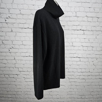 Mind Bridge Black Knit Turtleneck Long Sleeve Pullover Sweater 105 US XL