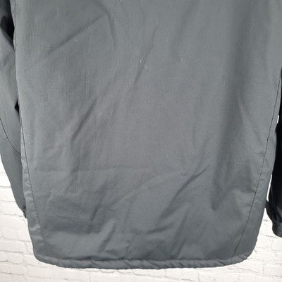 Free Country Black Insulated Removable Hood Inner Pockets Jacket Size Medium M